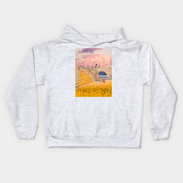 Horizons Kids Hoodie by Illusory contours